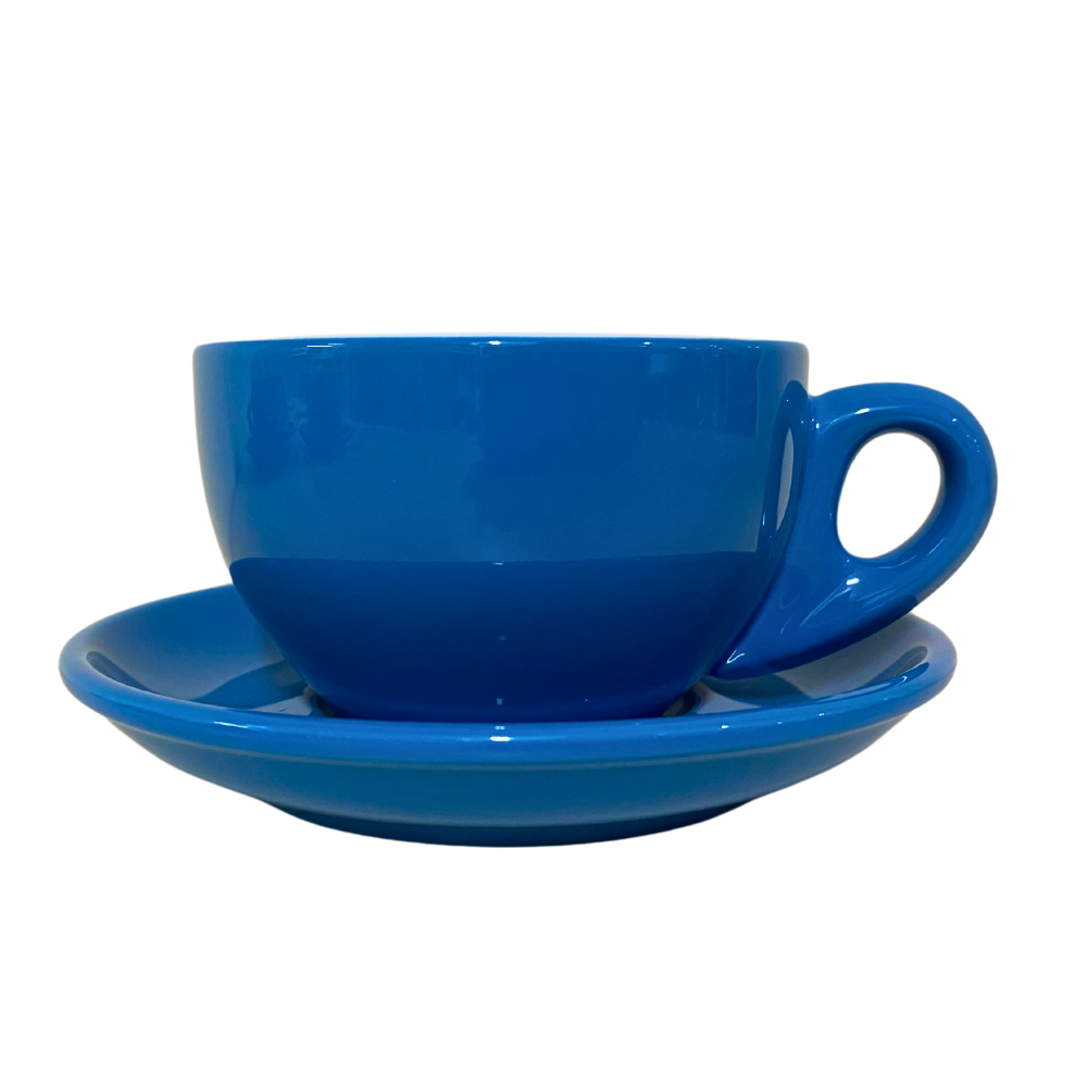 Nuova Point Dickwandige Lattetasse Palermo Blau Ml Nuova Point