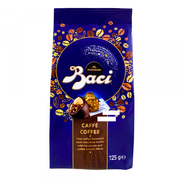 Baci® Perugina® Praline Tüte mit Kaffee und Haselnuss Stückchen 125g