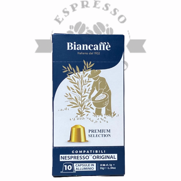 Biancaffè 10 Nespresso Kapseln kompatibel Classica je 5,5g