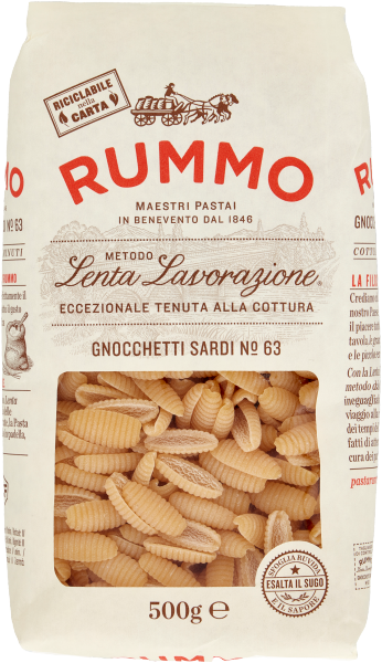 Pasta Rummo Gnocchetti Sardi Nr. 63 - italienische Nudeln 500g