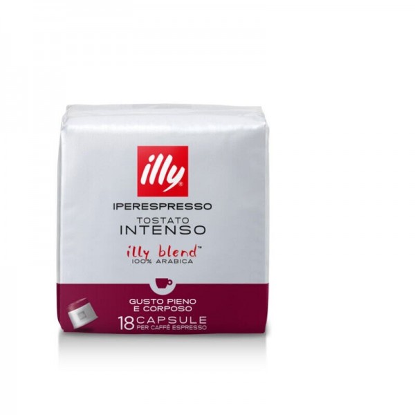 illy Iperespresso Kaffeekapseln intenso dunkle Röstung 6 x 18