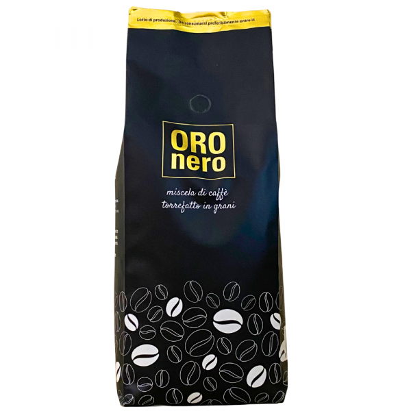 Europa93 Oro Nero Black 1000g ganze Bohnen 50% Arabica, 50% Robusta