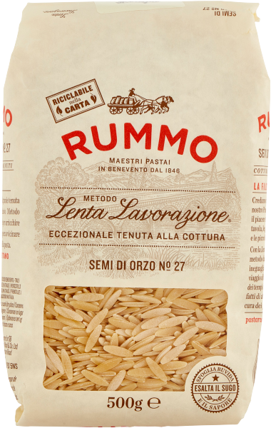 Pasta Rummo Semi di Orzo Nr. 27- italienische Nudeln 500g