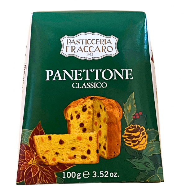 Fraccaro Panettone Classico mini 100g ideal zum Verschenken als Ergänzung im Präsentkorb